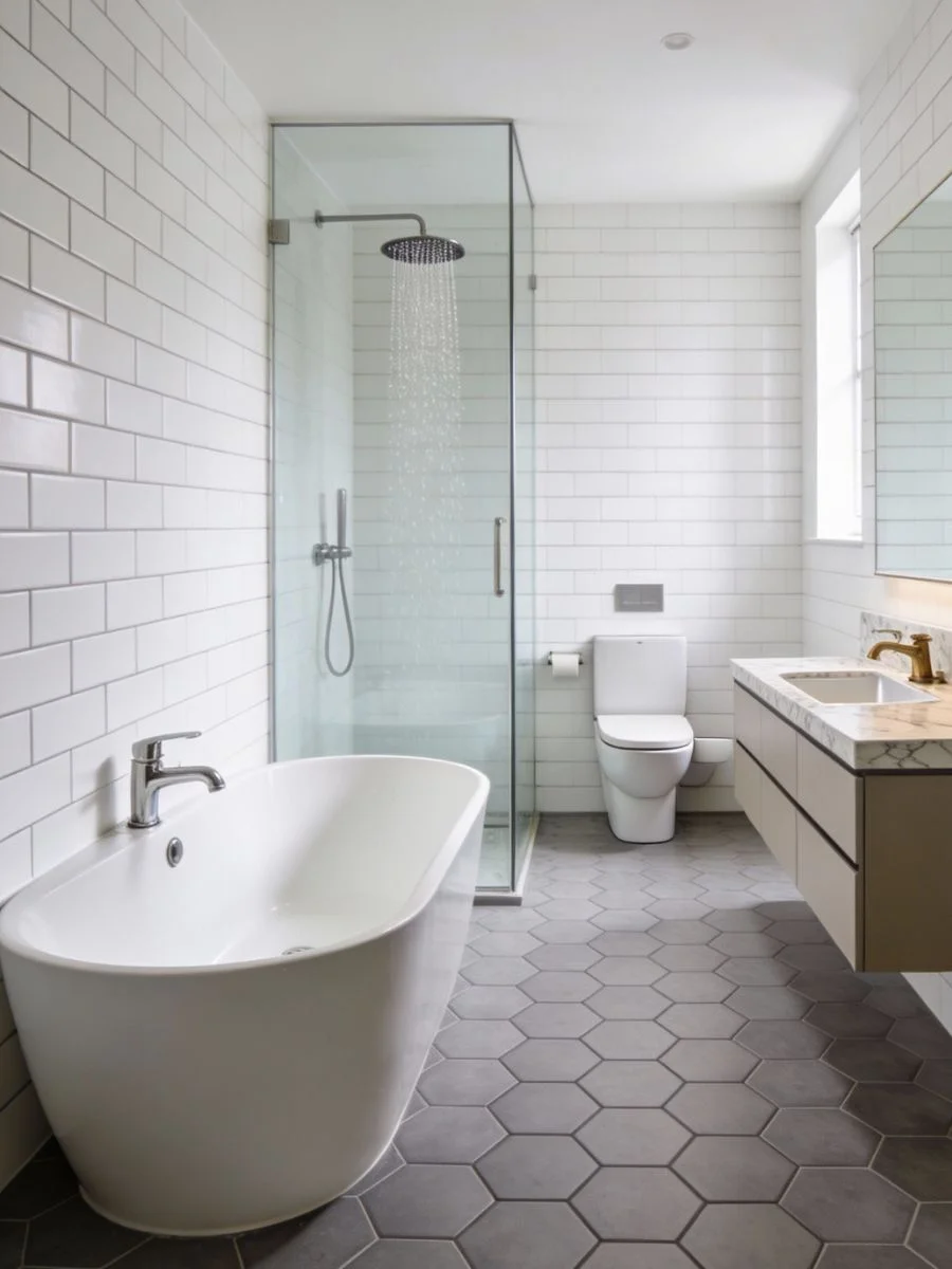 Homeowners and landlords arranging bathroom works